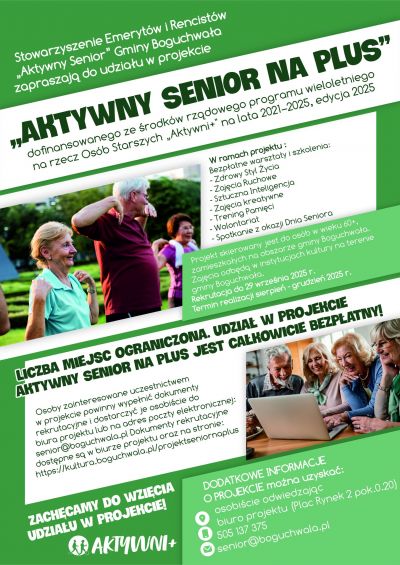 Aktywny senior na plus